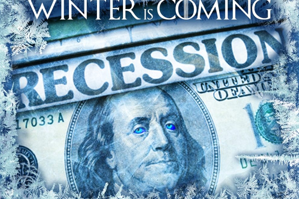 Winter is Coming Winter is Coming Recession USD bill