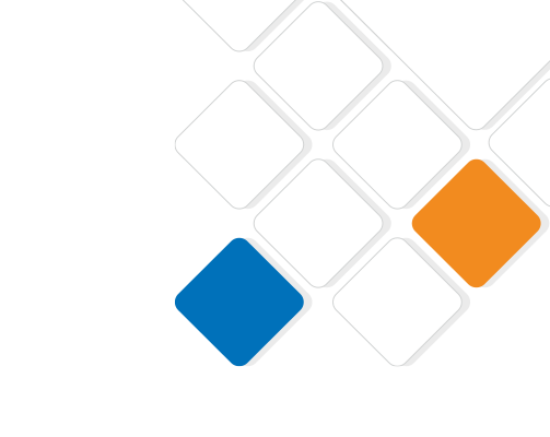 white, blue, and orange blocks
