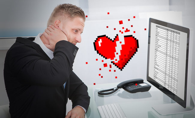 Spreadsheet heartbreak